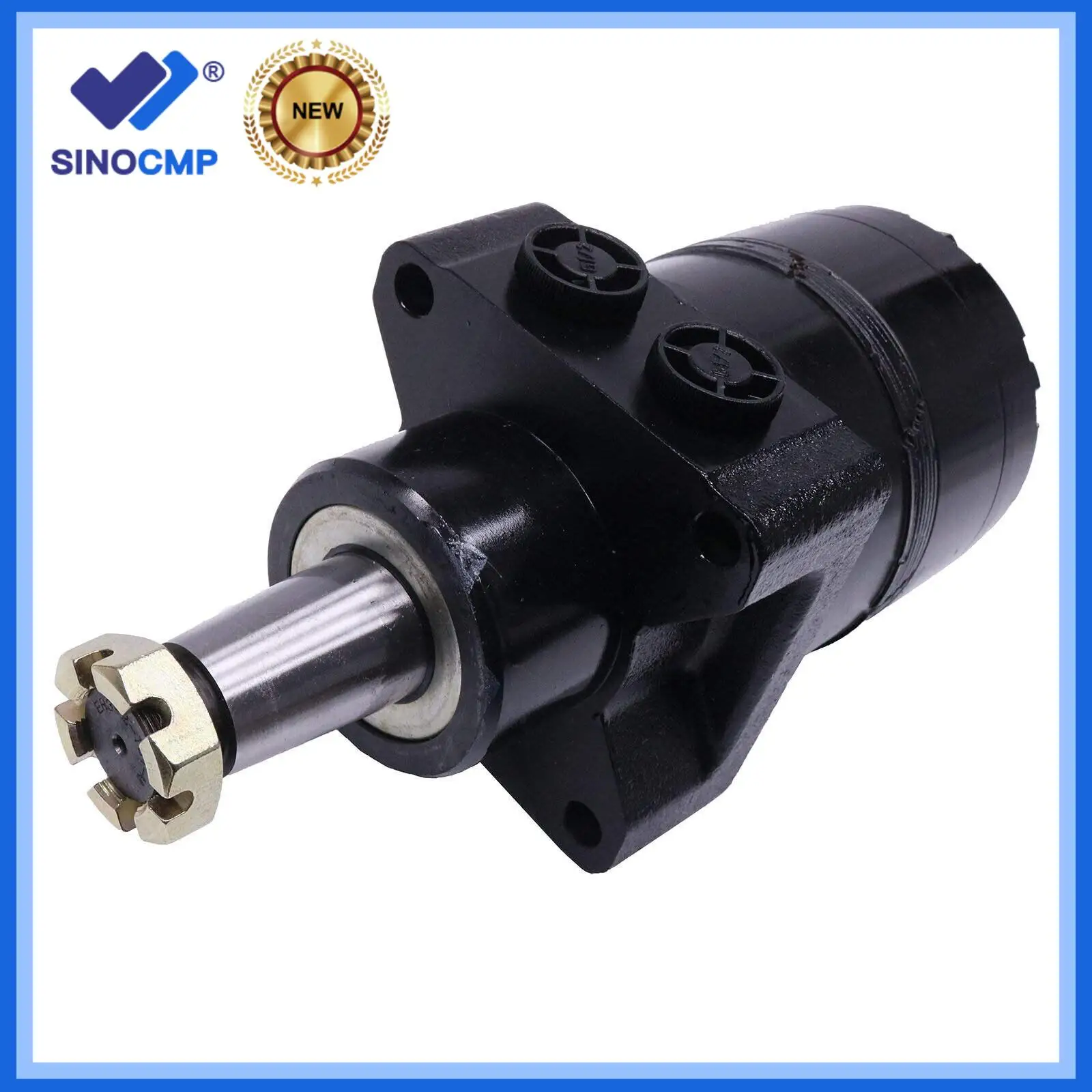 SINOCMP Hydraulic motor Suitable for Hydraulic Motor for White Drive RE013948 RE013915 660-4-0010-9 660400109 BMER2475MSG2RB