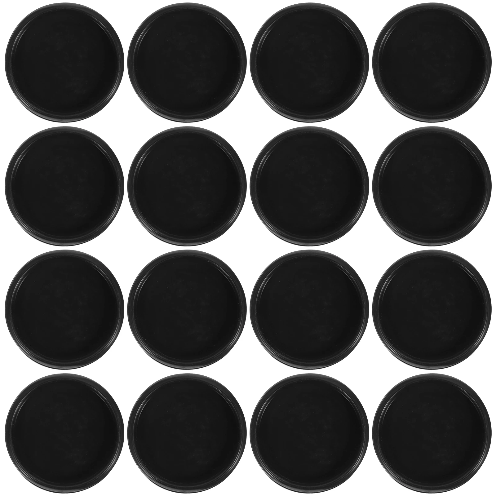 55 Pcs Mushroom Button Photo Album Round Binder Disc Binding Discs Love Tools for Book Black Planners Plastic Loose Leaf