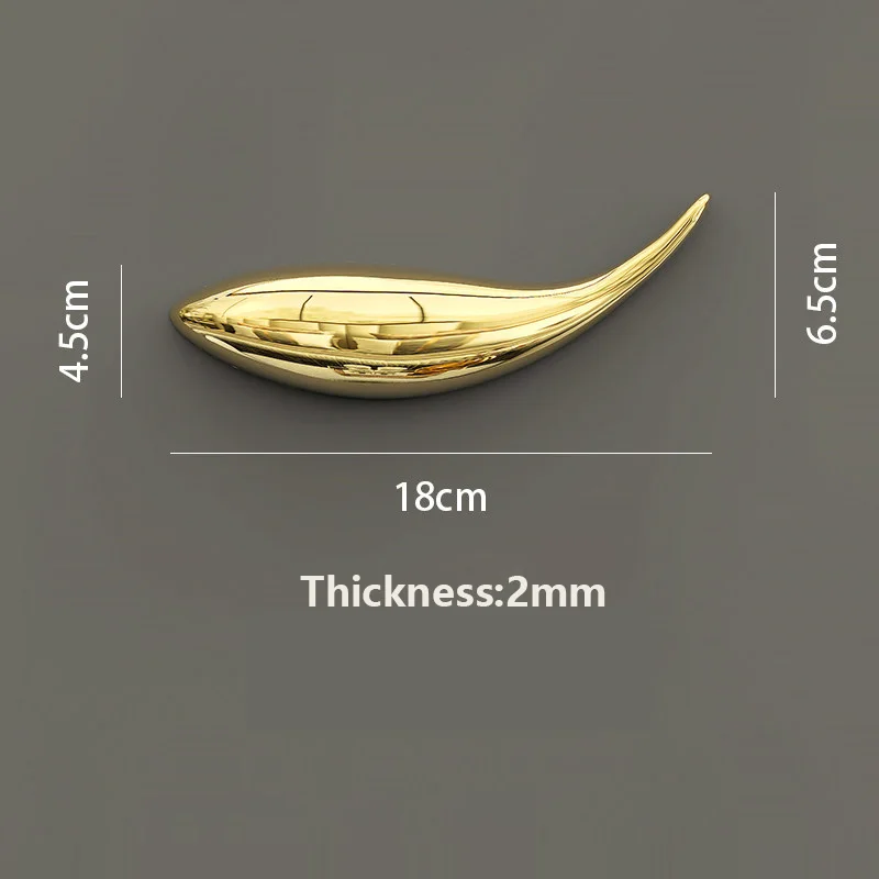 

2 Sizes ABS Electroplated Fish Model, Aquarium Tank Decorations, Fish Tank Ornaments Silver 23cm 30cm
