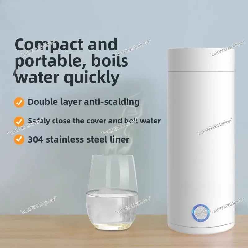 Thermos Cup That Can Boil Water, Travel-specific Portable Kettle, Thermal Insulation Integrated Electric Cup, Small Water Cup