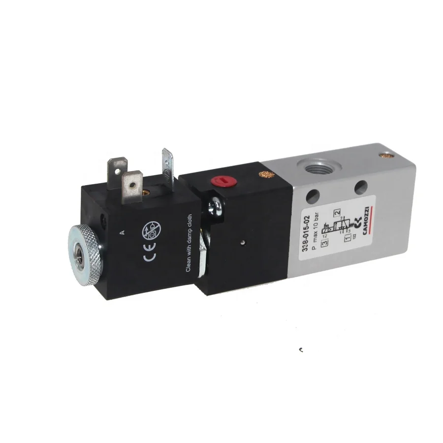 

33801502 G1/4 3 Port Pneumatic Solenoid Control Valve