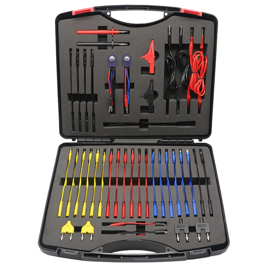 92pcs Automotive Durable Tools Professional Repair Diagnostic Circuit Wires Electrique Cablage Car Test Lead Kit