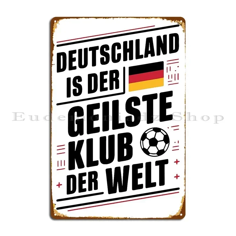 Germany Is The Coolest Club Metal Plaque Poster Cinema Wall Cave Kitchen Print Garage Plaques Tin Sign Poster