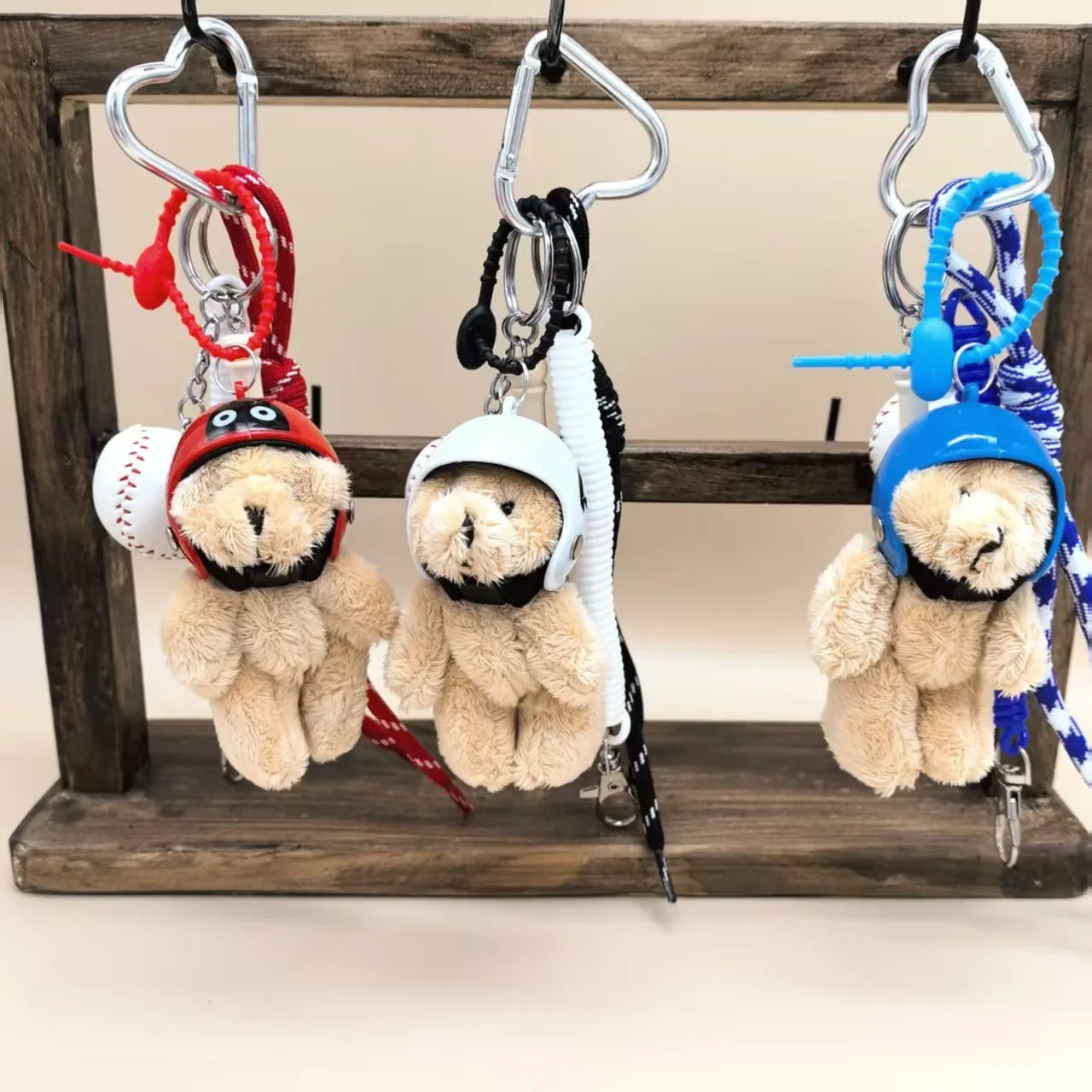 

Cartoon Brown Bear Doll Plush Bear Pendant Bag Accessories Cute Plush Hangings Hangings Ornament Bag Pendant