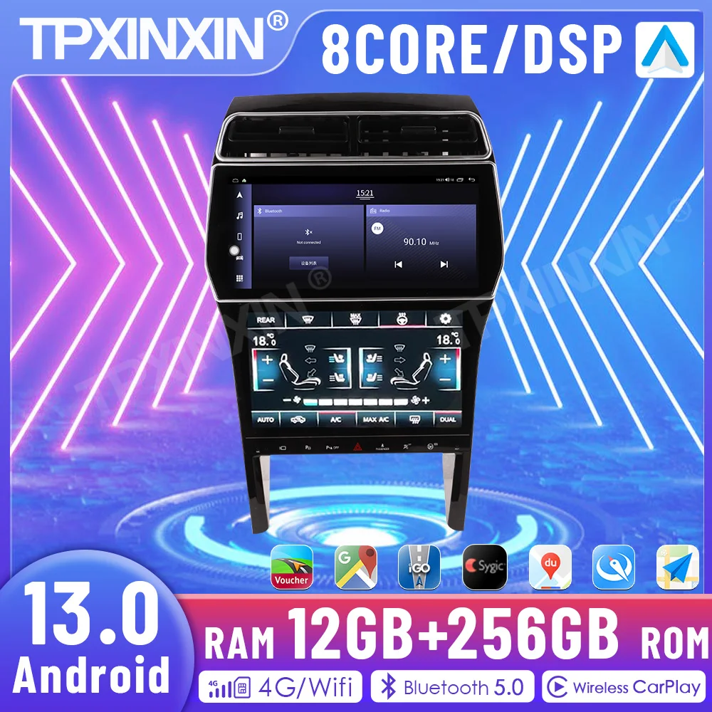 

12.3 Inch Android 13.0 256G For Ford Explorer 2011-2019 Car Radio Multimedia Player GPS Navigation CarPlay AC Screen Head Unit