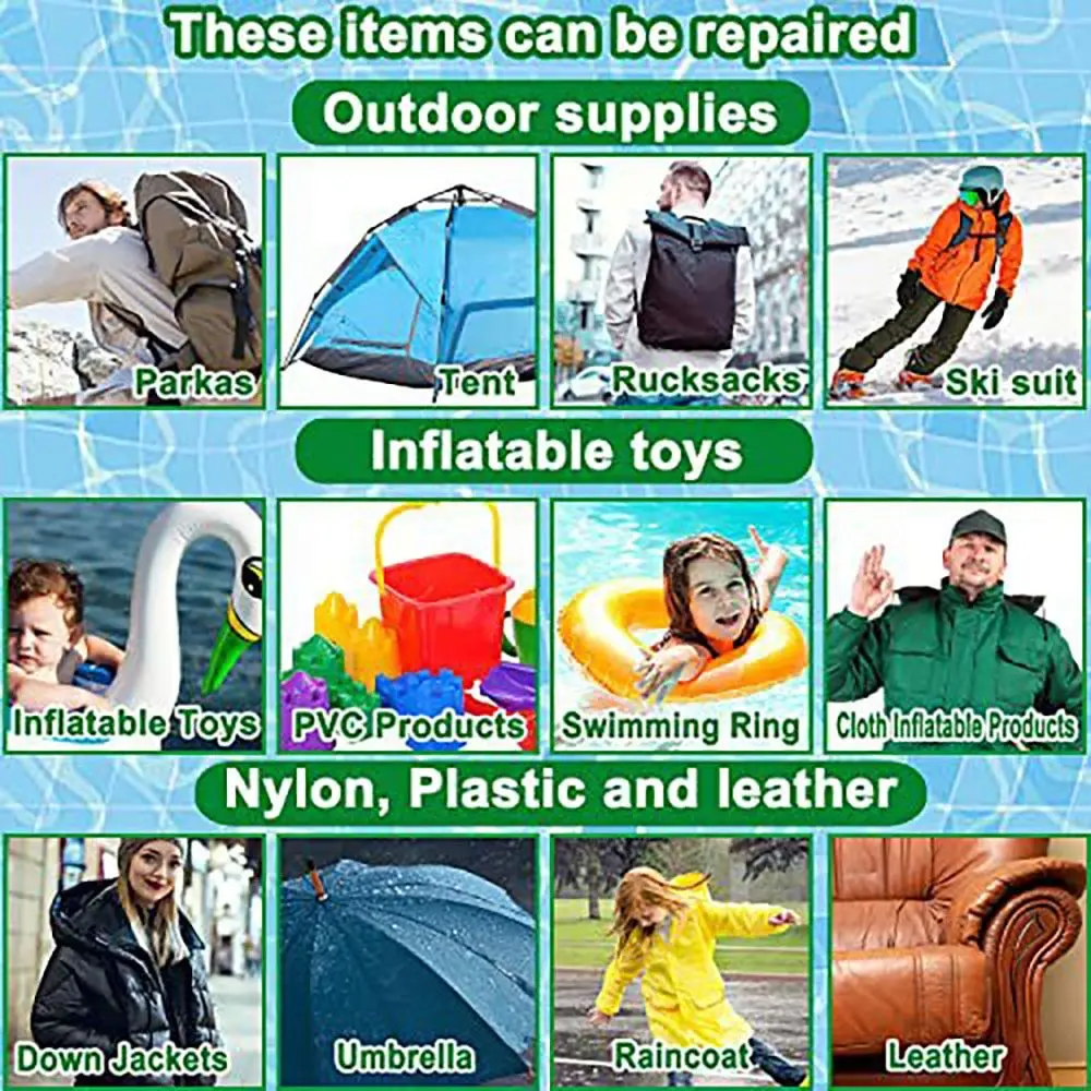 Accessories Waterproof Pool Repair Patch Repair Kit Durable Pool Repair Tape Outdoor Bounce House Patch