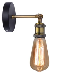 Vintage Industrial Style Wall Lamp Shop Interior Bedroom Bathroom Balcony Bar Aisle Lights Living Room Decoration Light Fixture