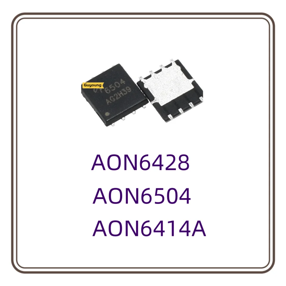 10PCS AON6414A AO6414A 6414A AON6428 6428 AON6504 QFN8 CHIP