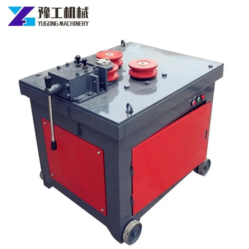 YG 380v Hydraulic Cnc Reinforcing Steel Bending Machine 2 Colors Small Manual Bending Machine For Steel Processing