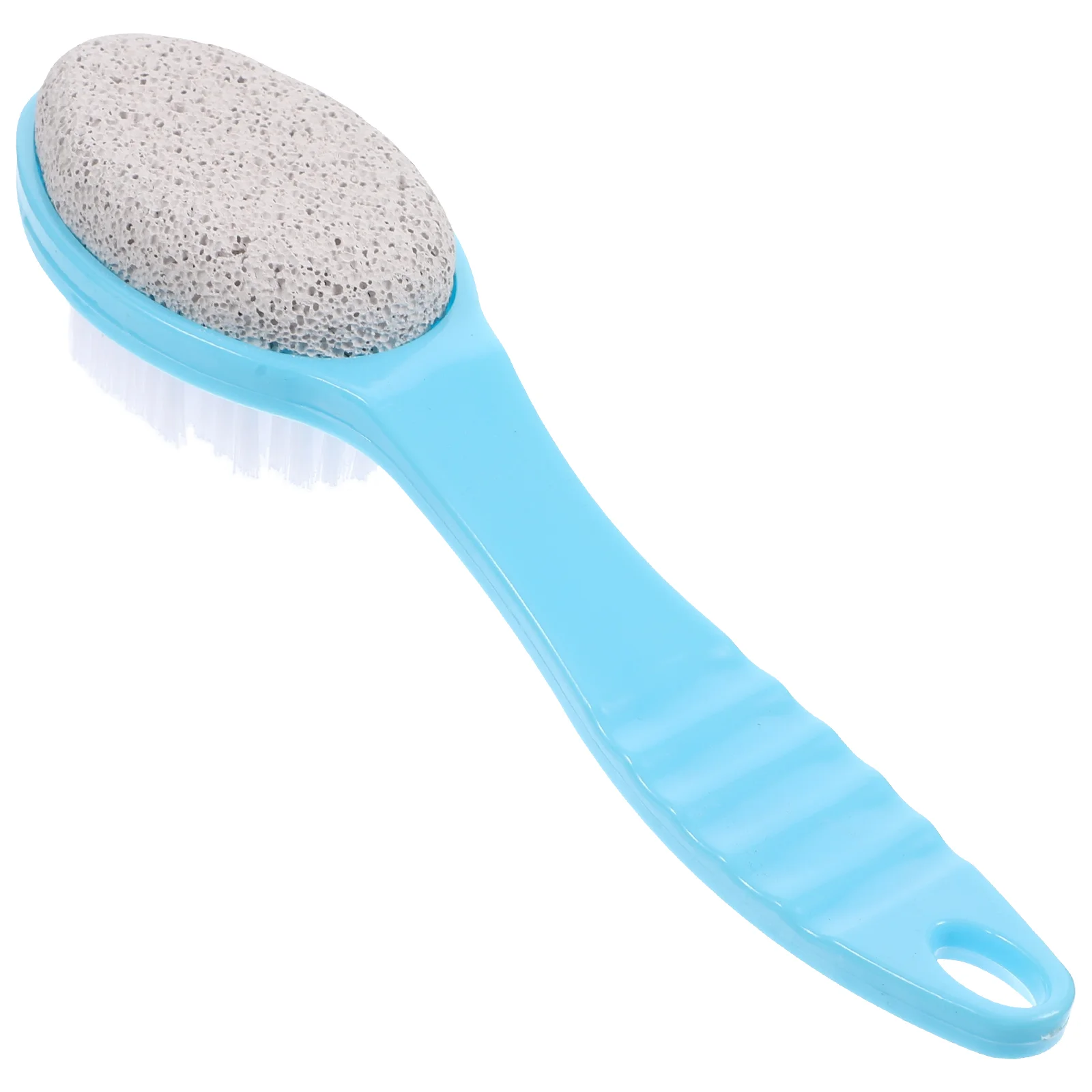 

Double-sided Dead Skin Exfoliating Natural Pumice Stone Brush and Foot Scrubbing (green) Exfoliator Pedicure Multifunction Tool