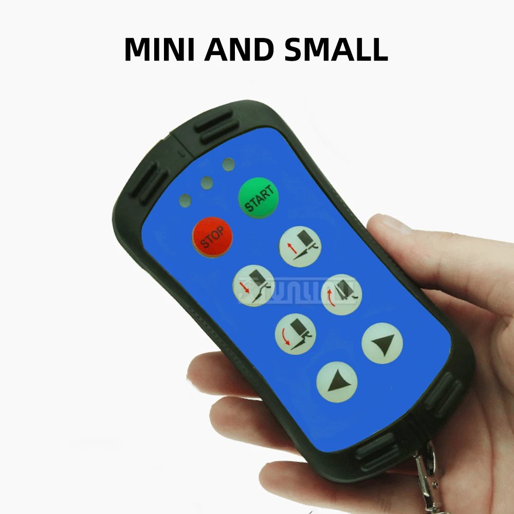 Control remoto inalámbrico industrial para tablero trasero de camión, sistema de control de puerta trasera de elevación hidráulica pequeña