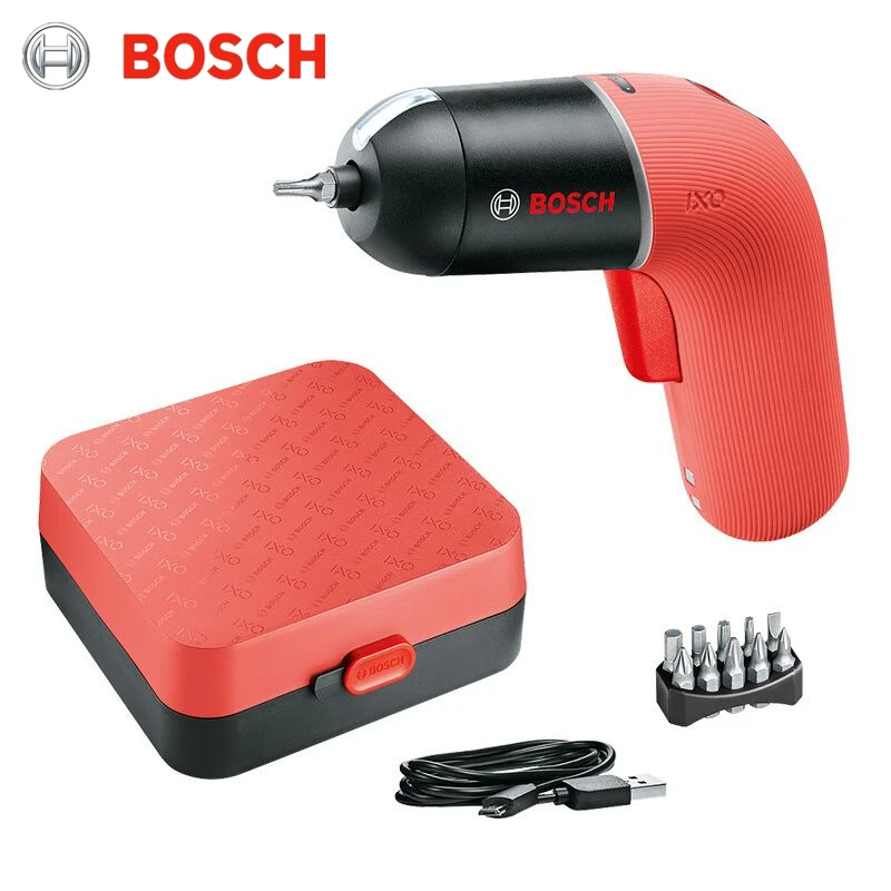 BOSCH Original Power Tools Mini Household Electric Screwdriver Lithium Battery Single Hand Screwdriver IXO 6