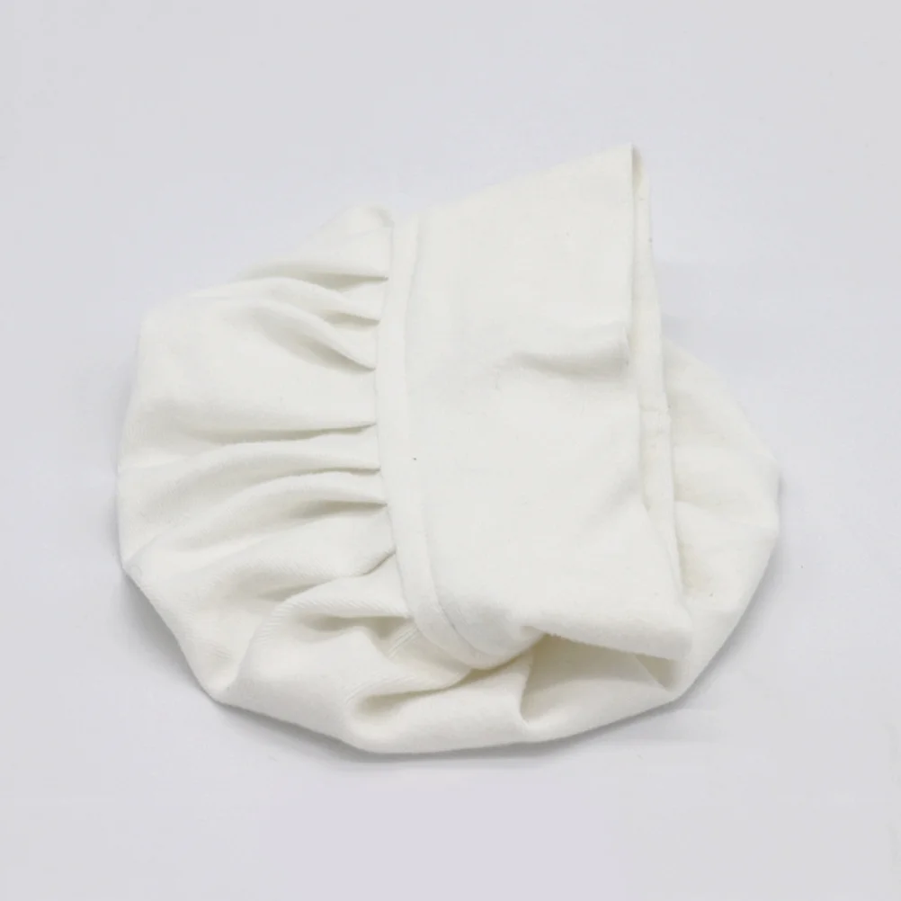 Gorro para recién nacido, accesorio de fotografía suave elástico blanco para gorros de regalo para Baby Shower, accesorios para fotografía de recién nacido