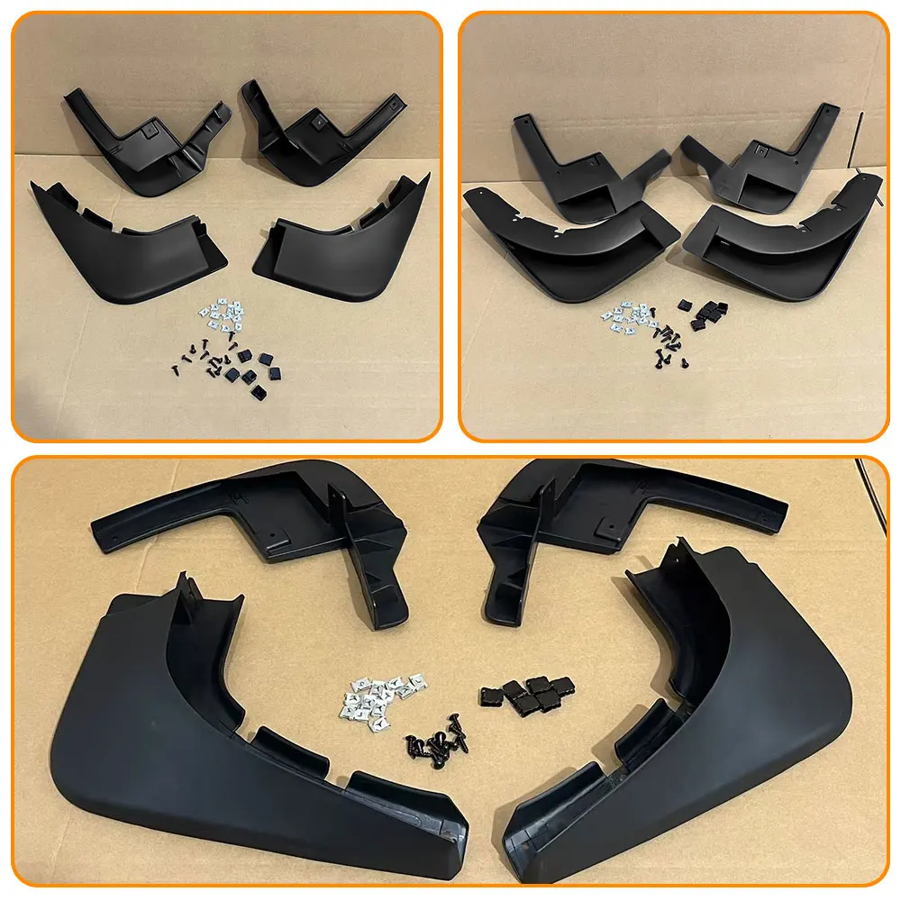 For BAIC JISHI 01 Rox 01 Car Mudguards Plastic Cover Splash Guard Cover Exterior Mud Flaps Auto Accessories