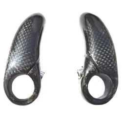 Mountain Bike Vice Handle Meat Ball Small Vice Handle Rest Handle Pay 3K Horn Handle Full Carbon Fiber Bicycle Vice Handle