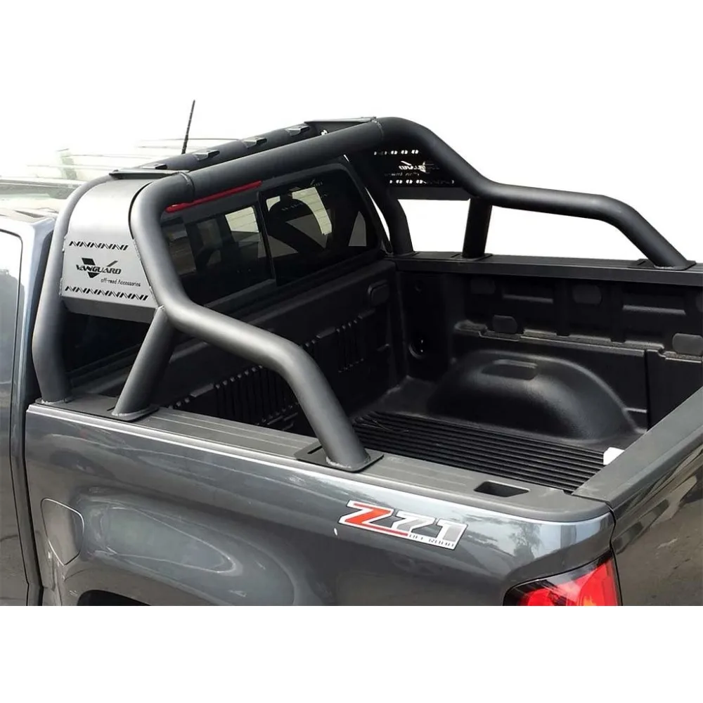 VGRB-1896BK Черный Bravo Bed Bar Roll Bar |   Совместим с Toyota Tacoma 14-24 Colorado / 14-24 GMC Canyon / 05-24 гг.