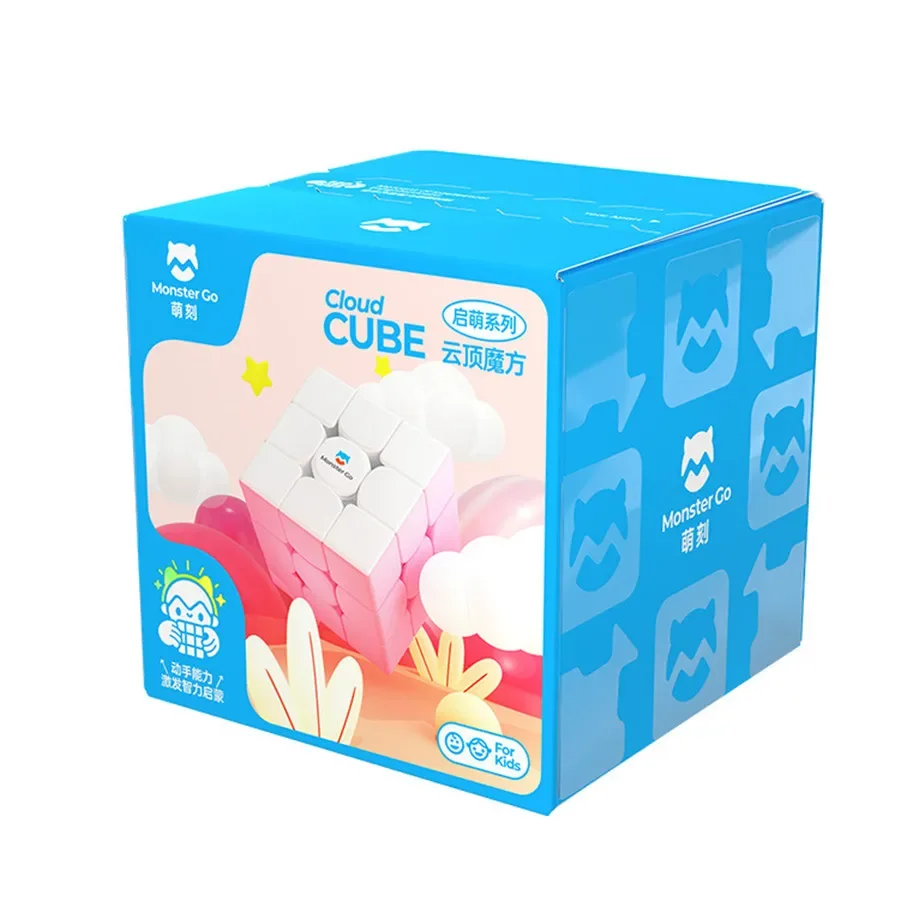 GAN-Cube magique série Monster Go pour enfants, puzzle professionnel, jouets Dakota idaux, 3x3, 2x2, Skew UT et Mirror GAN 356, cadeau pour enfants, 3-6 ans