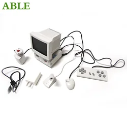 Retro Nostalgic Desktop 3.5-inch Mini Computer, Small TV, Home Game Console, Children's Gift