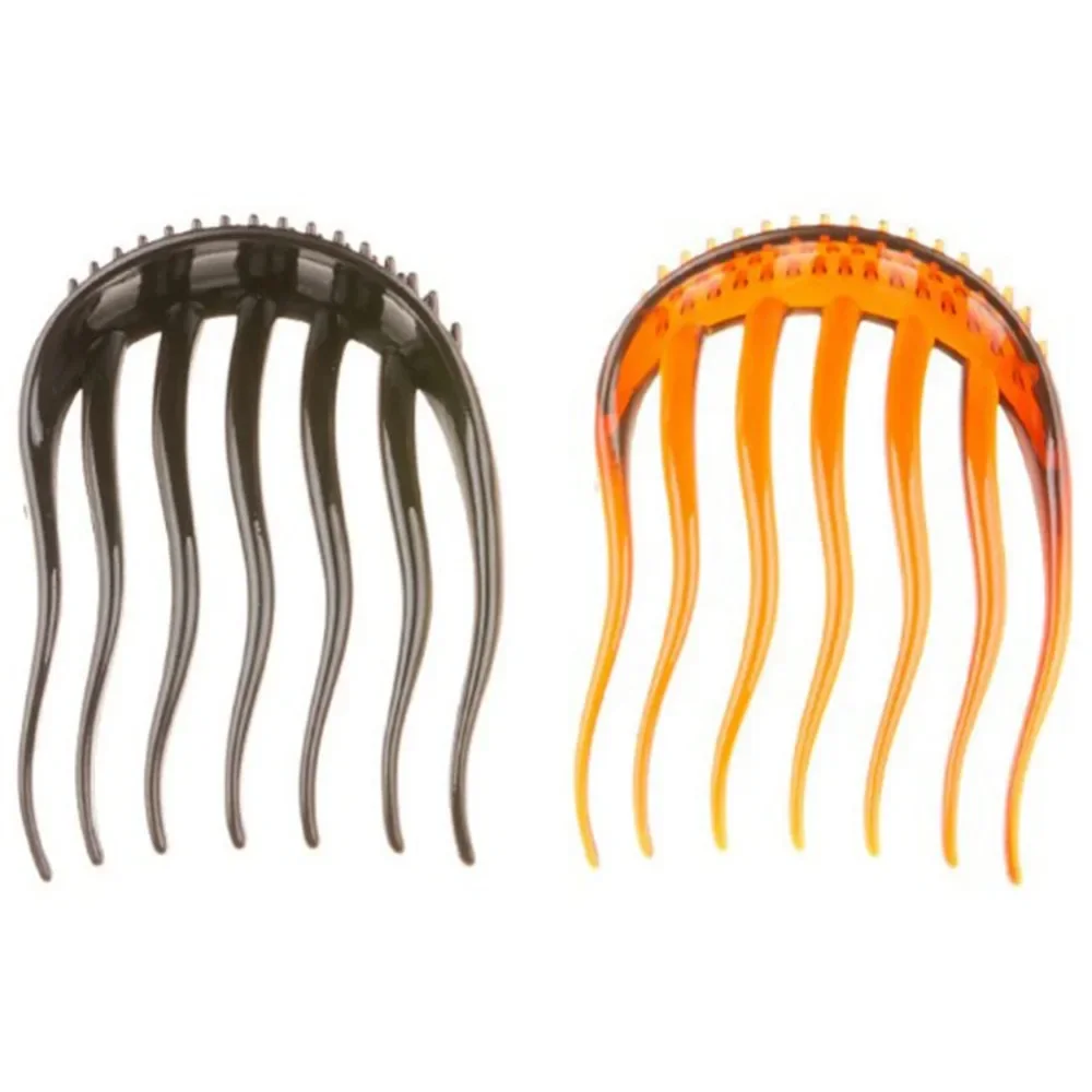 Criador de pão de plástico para mulheres, clipe fofo, rabo de cavalo, grampos de cabelo, acessórios para cabelo, ferramenta trança, moda, 2024