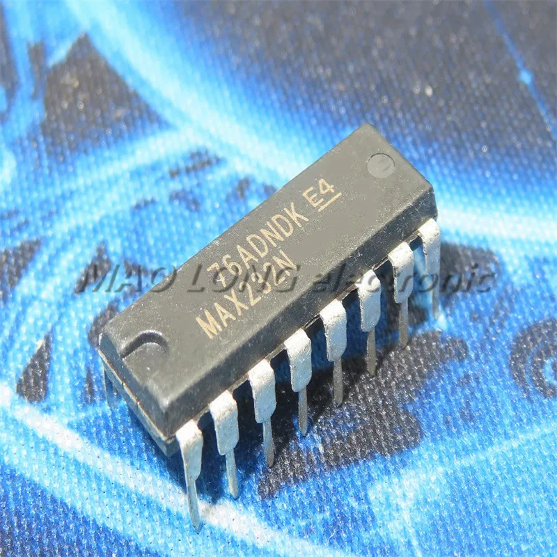 5PCS/LOT  MAX232N MAX232  DIP-16  Driver Transceiver Interface Chip New In Stock