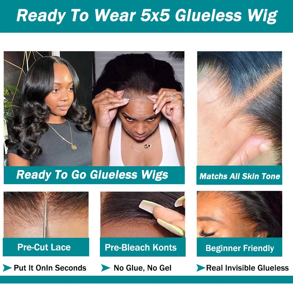 قصيرة بوب 13x6 HD الدانتيل الجبهة خصلات الشعر المستعار الإنسان الجسم موجة شفافة الدانتيل أمامي 5x5 إغلاق شعر مستعار غلويليس البرازيلي الخام ريمي