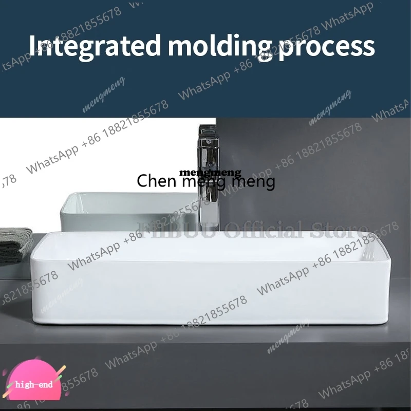 

Керамическая накладная раковина-чаша для ванной комнаты, умывальник из фарфора