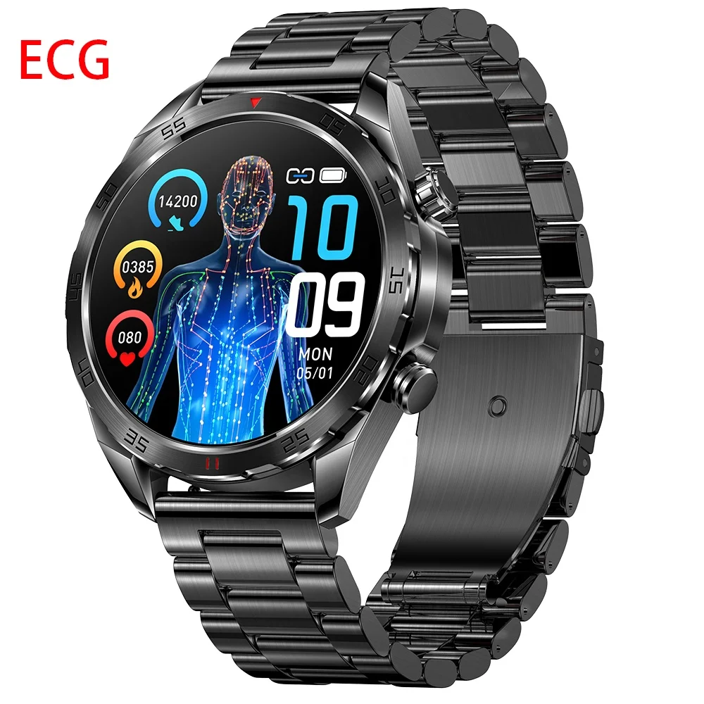 

Fitness Tracker Smart Watch Metal Strap 1.508inch AMOLED Screen Dial Call Monitor Body Temperature Heart Smartwatch