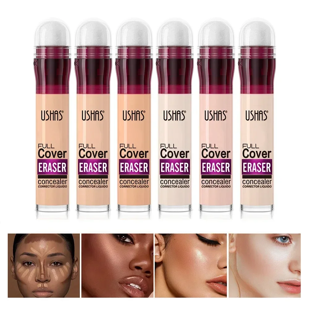 Gesichts Concealer Schwamm Kopf matt flüssige Foundation Make-up Öl Kontrolle langlebige BB Creme wasserdicht aufhellen Kosmetik