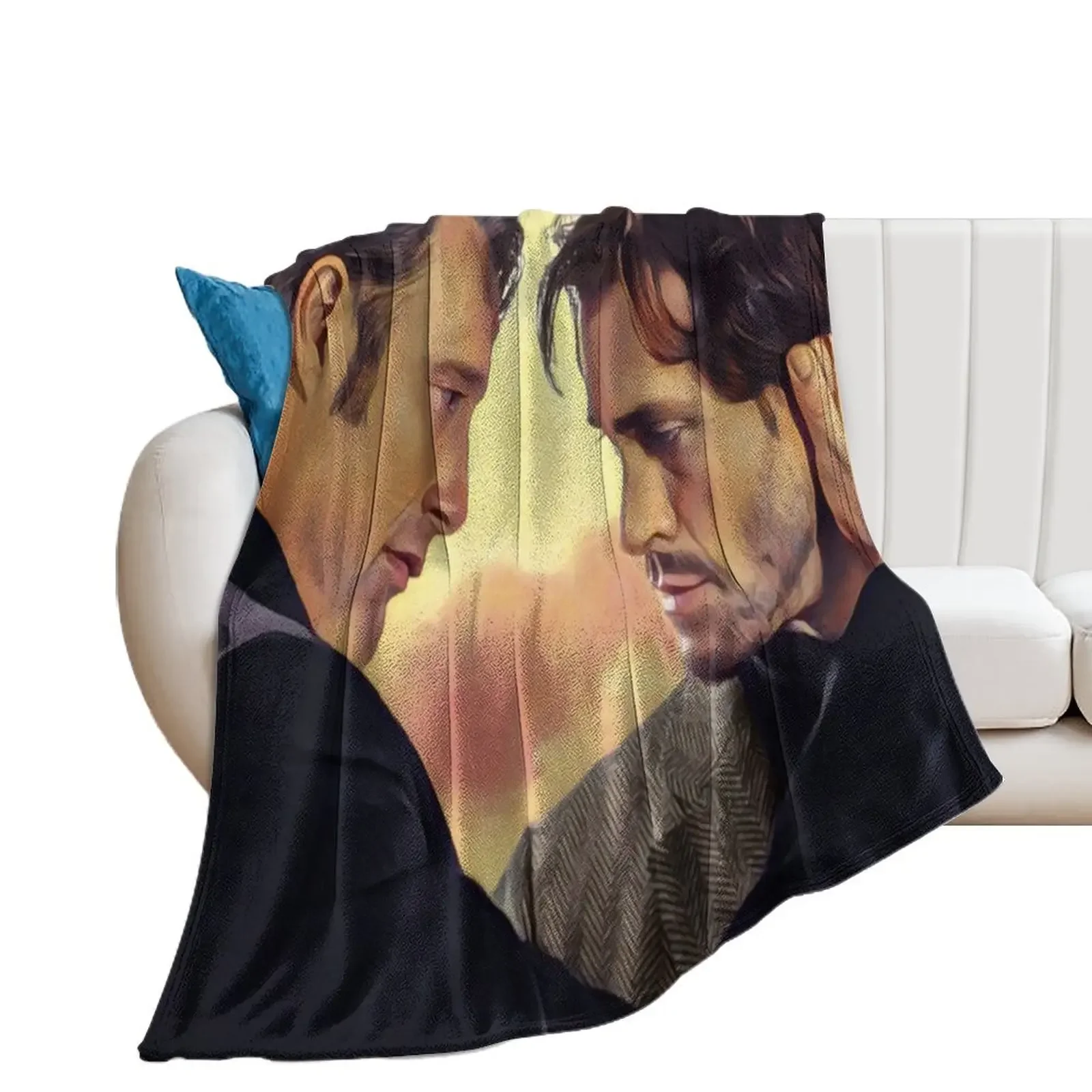 

Hannibal and Will Hannigram Sunset No Text Throw Blanket Blankets For Sofas wednesday Furrys Blankets