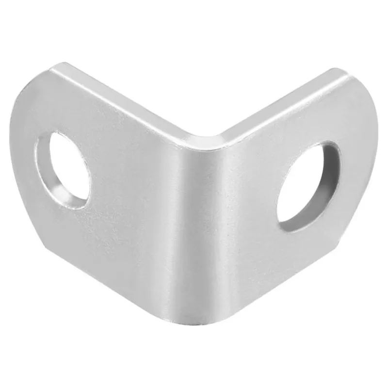 AT63-Durable Metal Furniture Corner Bracket,17X17x14mm, 20 Pieces For Home And Office Use