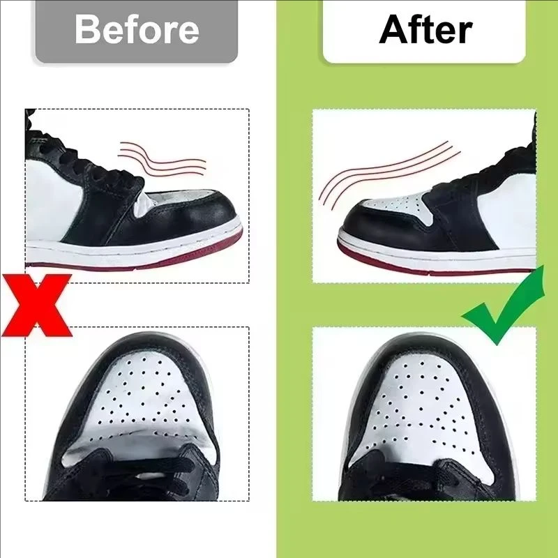 5pairs Crease Protector Shoe Head Stretcher Sneaker Anti Crease Wrinkled Fold Shoe Support Toe Sport Crease Protector Dropship image 5