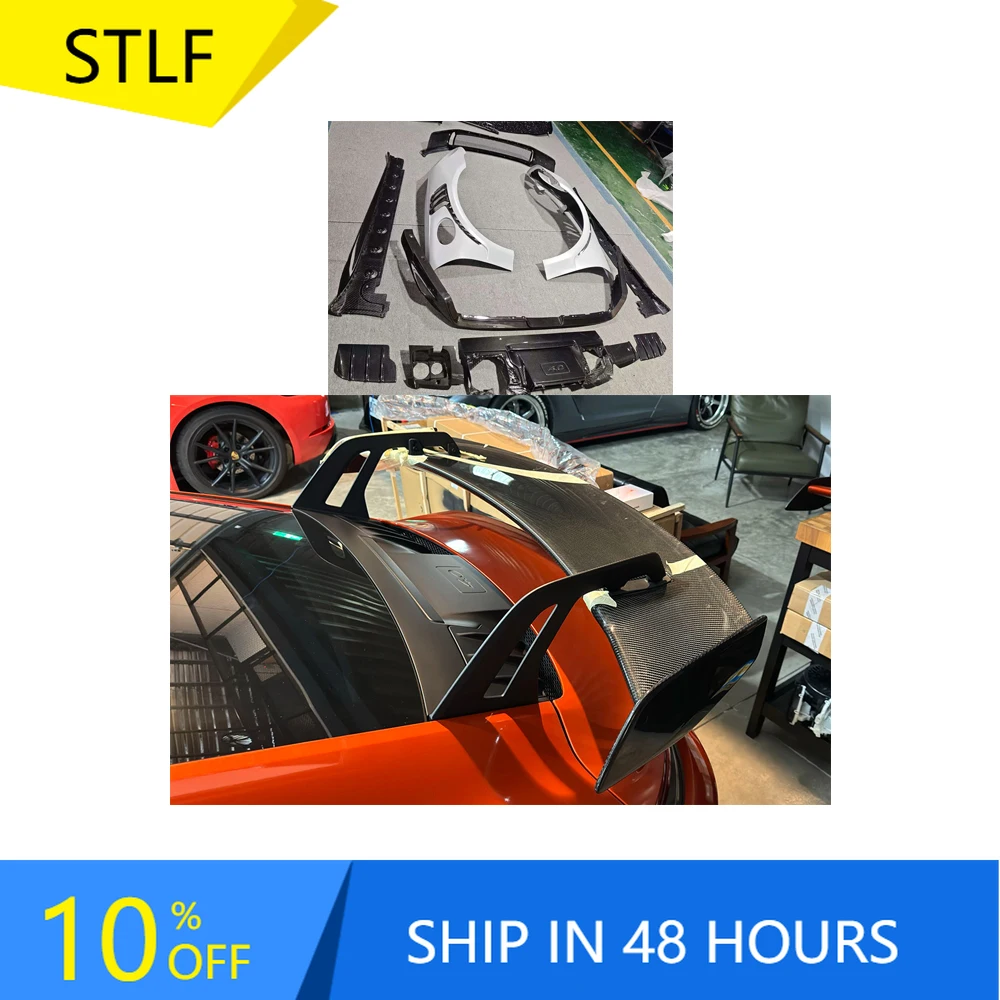 

Deren High QualityFacelift For Porsches 911 992 For 2018-2024 992 GT3 PP To GT3 OEM Carbon Fibre Kit Carbon Fibre Accessories