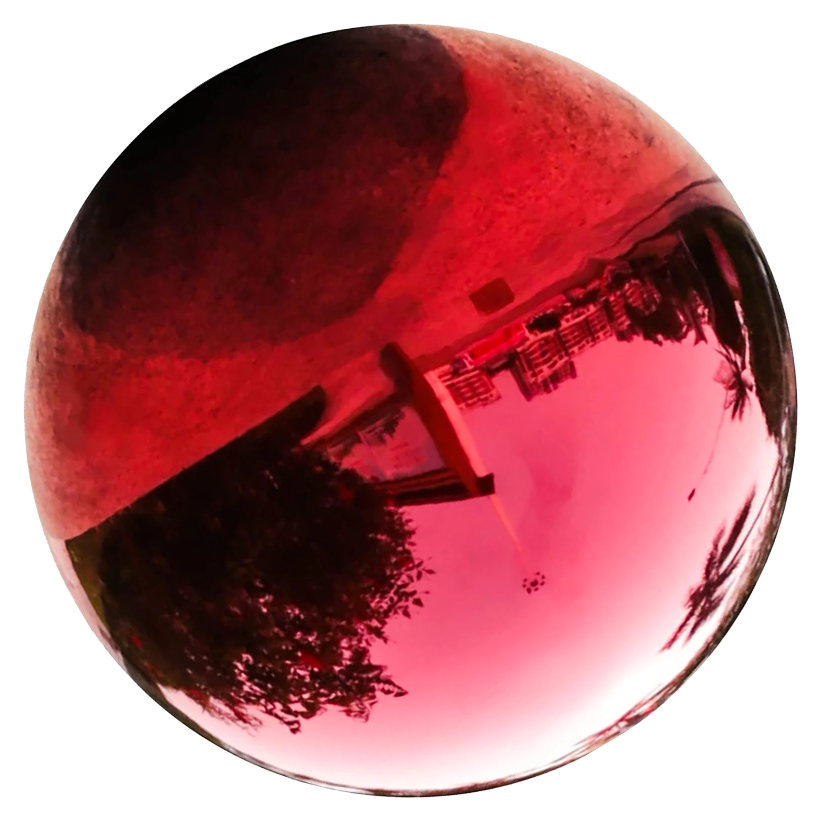 

Colored Reflective Gazing Ball Polished Stainless Steel Outdoor Garden Decor Metal Mirror Sphere For Patio Lawn Yard