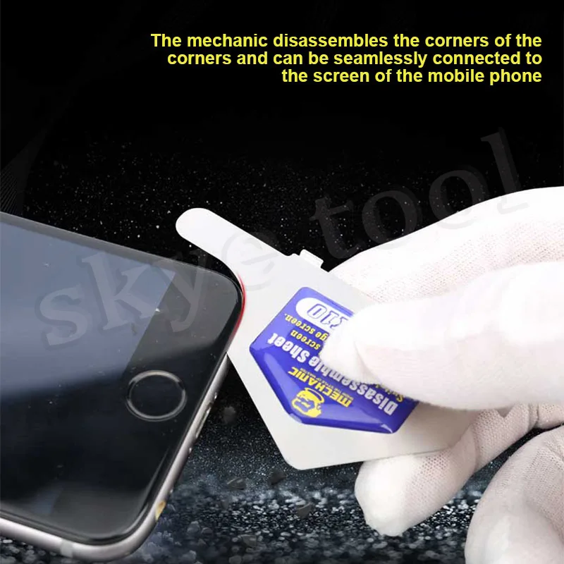 MECHANIC X10 3D Curved LCD Screen Disassembly Card for Mobile Phone Tablet Repair Back Cover Frame Opening Hand Tool