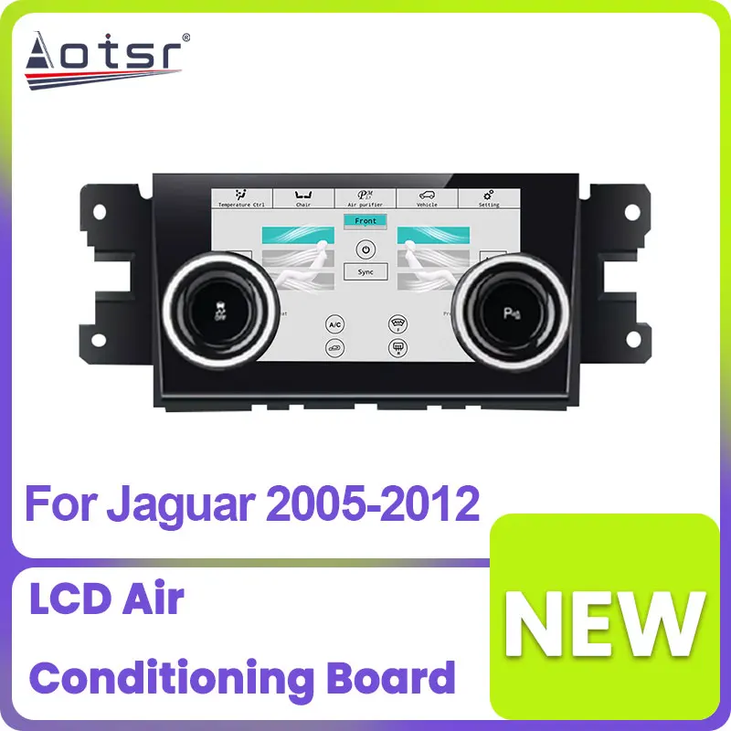 

2024 новые автомобильные аксессуары для Jaguar 2005-2012 LCD плата кондиционера Touch Ac панель управления экраном автомобиля