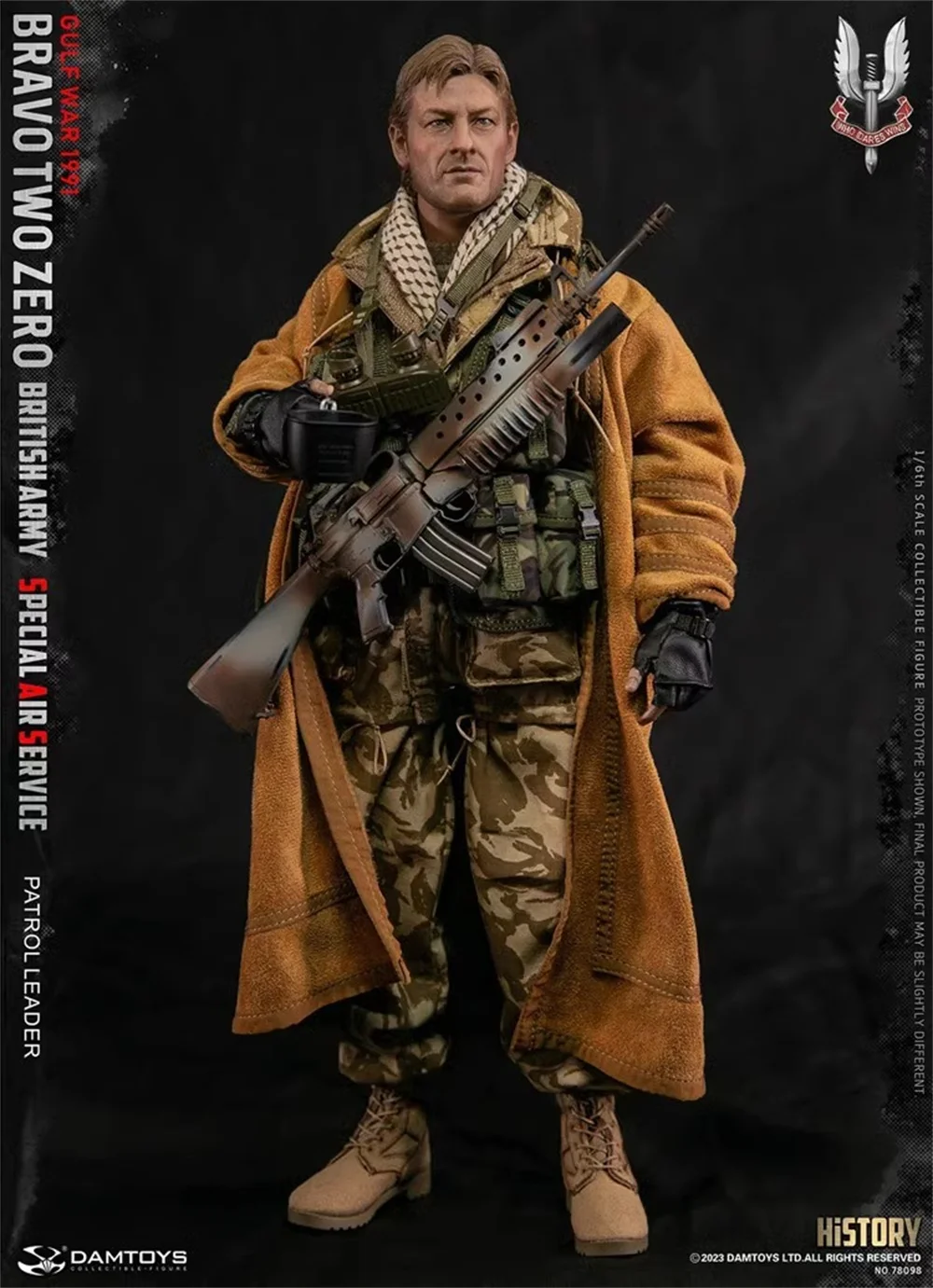 

Hot Sale 1/6 DAMTOYS DAM 78098 The British Soldier Doll Special Mission Unit Operation Full Set Moveable Action Figure For Fans