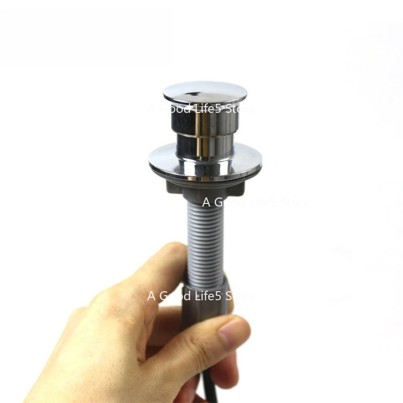 QK002 Sink Drain Countertop Lifting Control Line Single Bowl Basin Automatic Controller Replacement