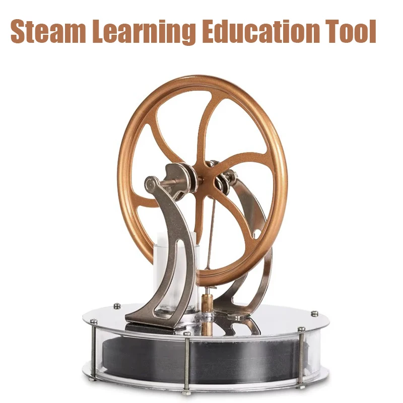 

Low Temperature Stirling Engine Motor Model Heat Steam Education Toy DIY Kit Kids Teachers Steam Learning Education Tool
