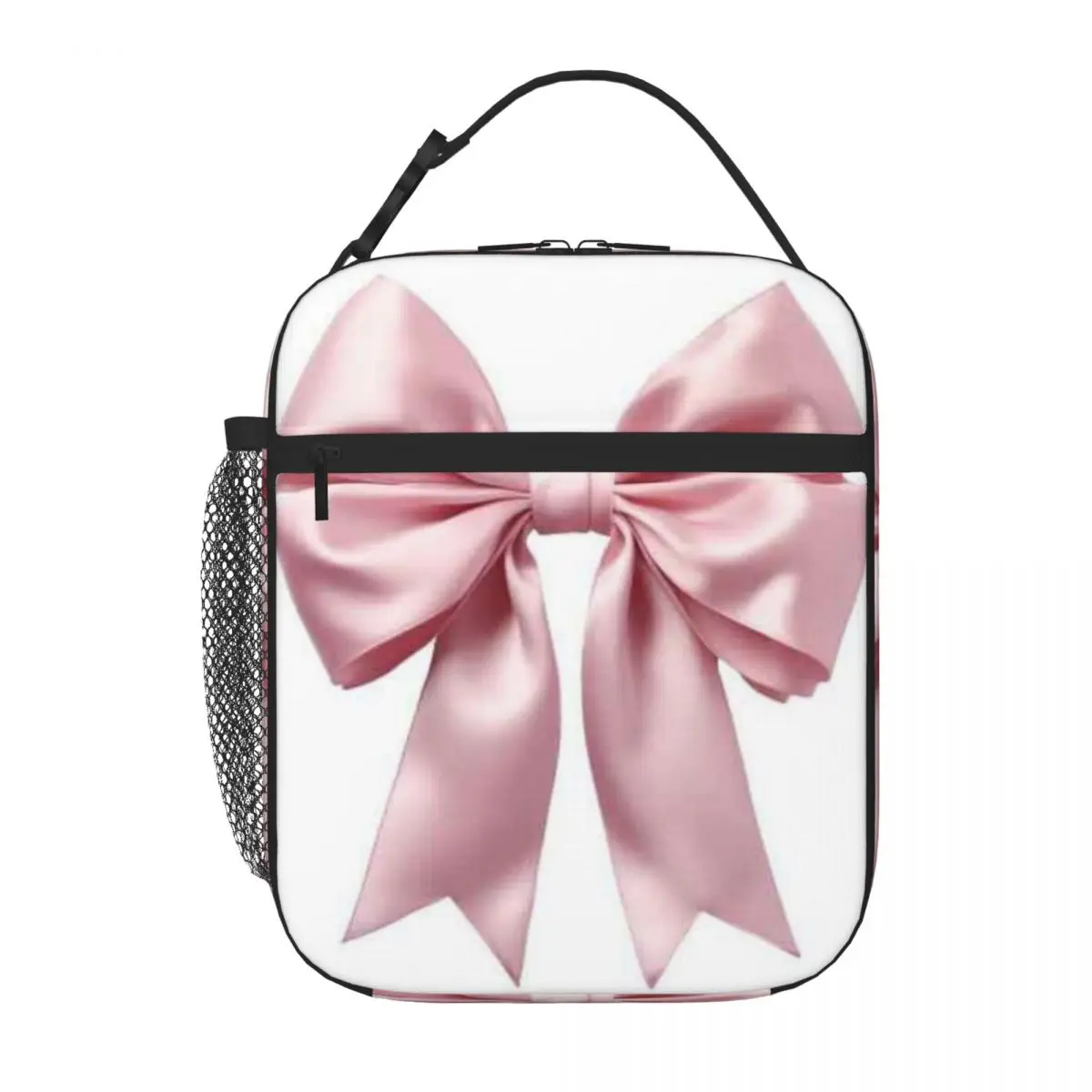 Bestselling Bow Hair Bow Light Luxury Lunch Carrier Garden Party School Lunch Bag