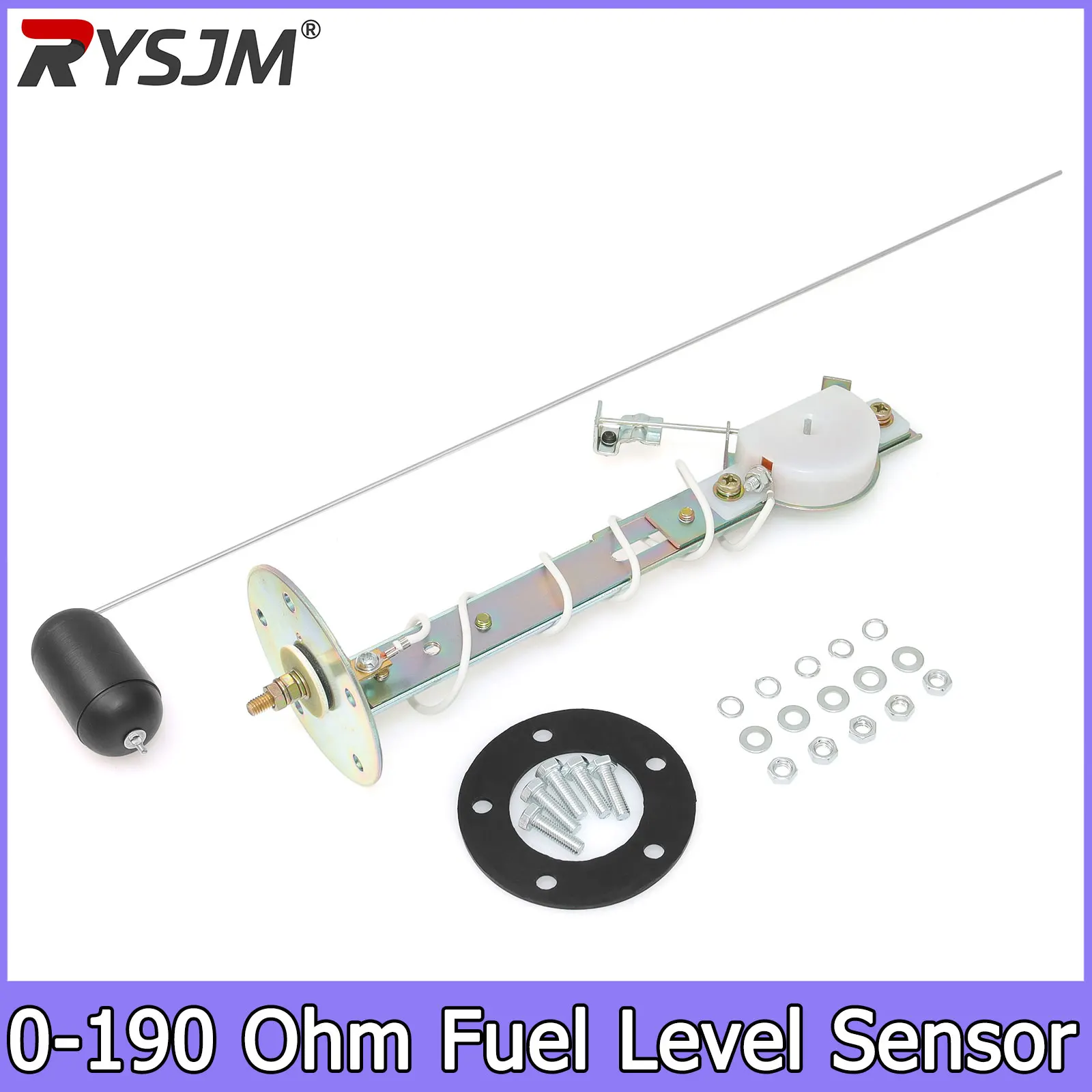Fuel Level Float 0-190ohm for Auto Car Boats Fuel Level Gauge Fuel Float Sensor 12V Level Indicator Sensors Fuel Sending Unit