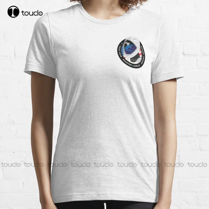 Spacex Crew Drachen Trend T-Shirt Weiß T Shirts Für Frauen T T Shirts Digitaldruck Harajuku Streetwear Xs-5Xl Cartoon