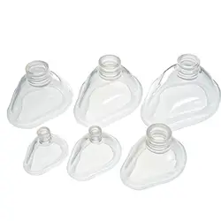 Canack Anesthesia Mask Reusable Medical Silicone Anesthesia Masks For Clinic 1pc/6pcs High Quality