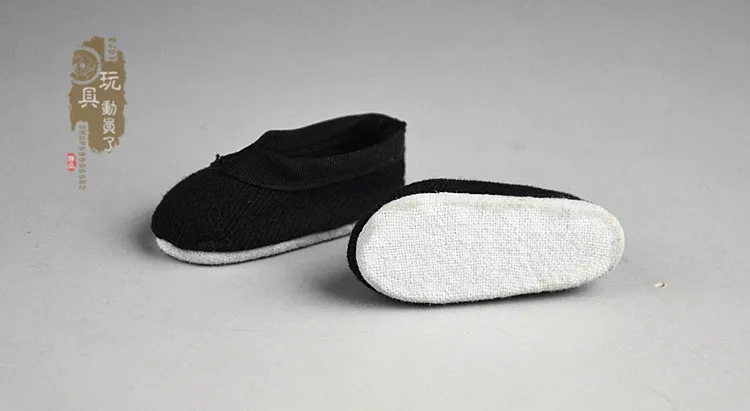 Buty materiałowe w skali 1/6 dla lalek męskich z skarpetką pasujące do modelu ciała figurki akcji 12 cali