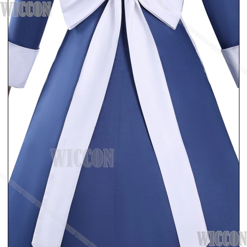 Kikaijikake no Marie الميكانيكية ماري خادمة تأثيري حلي أنيمي شخصية خادمة فستان الزي هالوين الأزرق نافيداد كرنفال