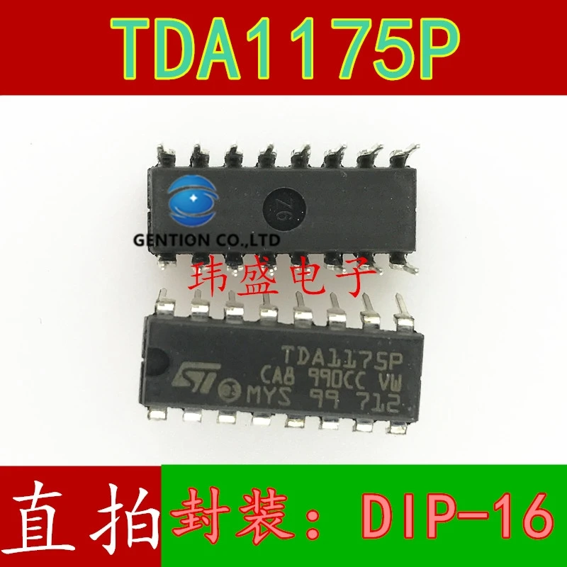 

10 шт. TDA1175P DIP16 микросхема может играть на складе, 100% новый и оригинальный