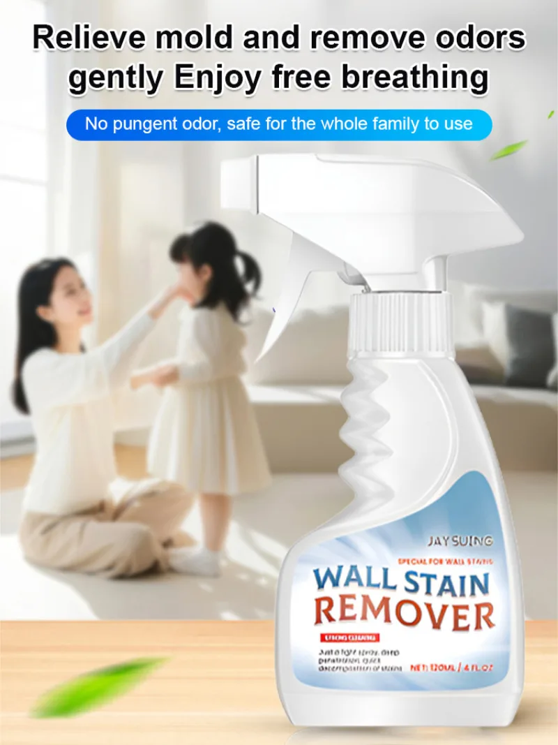 Mould Removal Spray Bathroom Powerful Mildew Cleaner Strong Remover of Wall Stains Mold Long-term Ant Safety Components