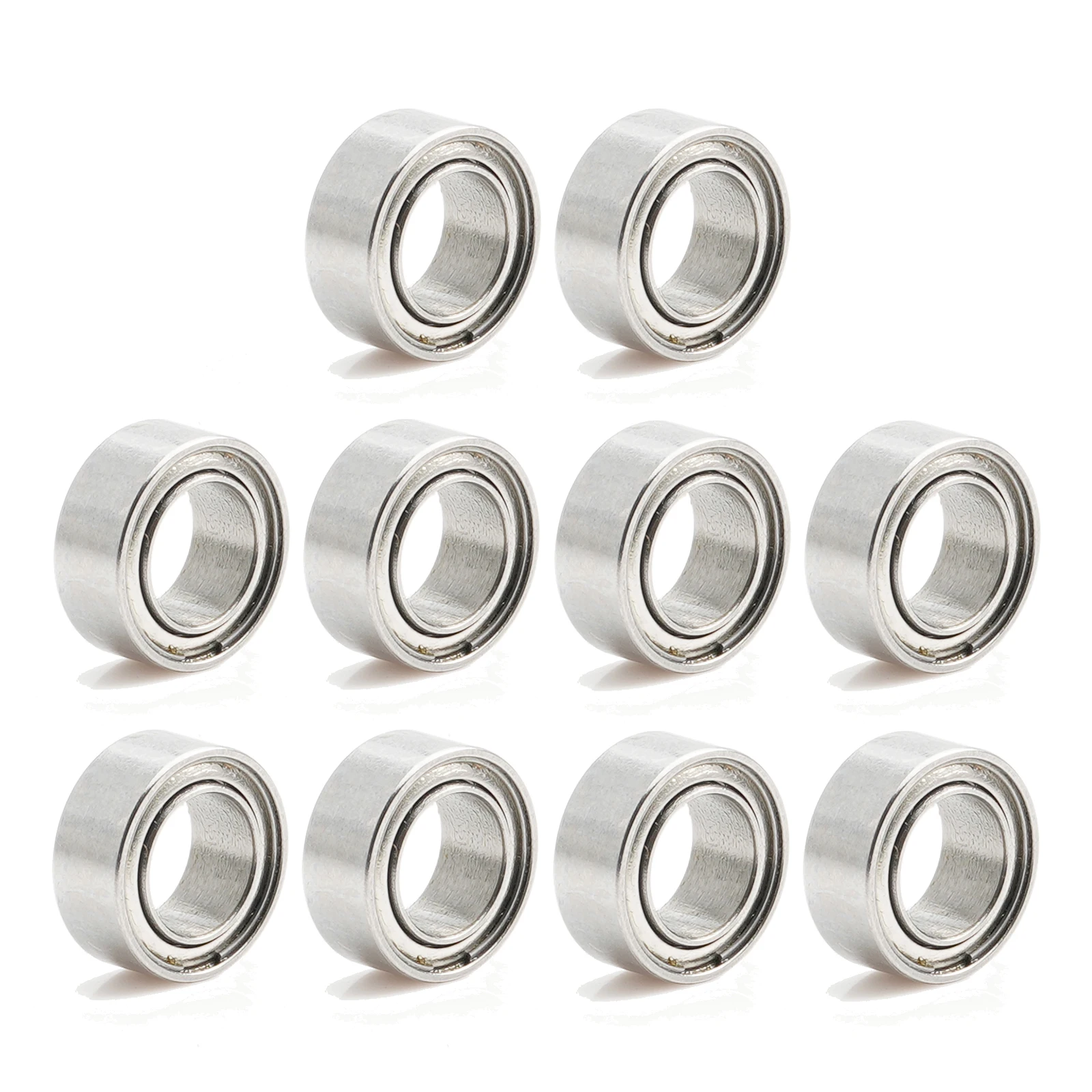 R156ZZ Bearing ( 10 PCS ) 4.762*7.938*3.175 mm Miniature R156 ZZ Ball Bearings For RC Models