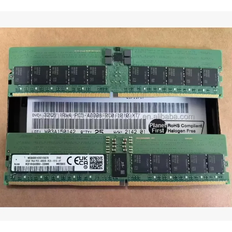 M321R8GA0BB0-CQK HBE Supplier ECC RADIMM Module for Enterprise DDR5 4800 64G Wholesale Electronic Components
