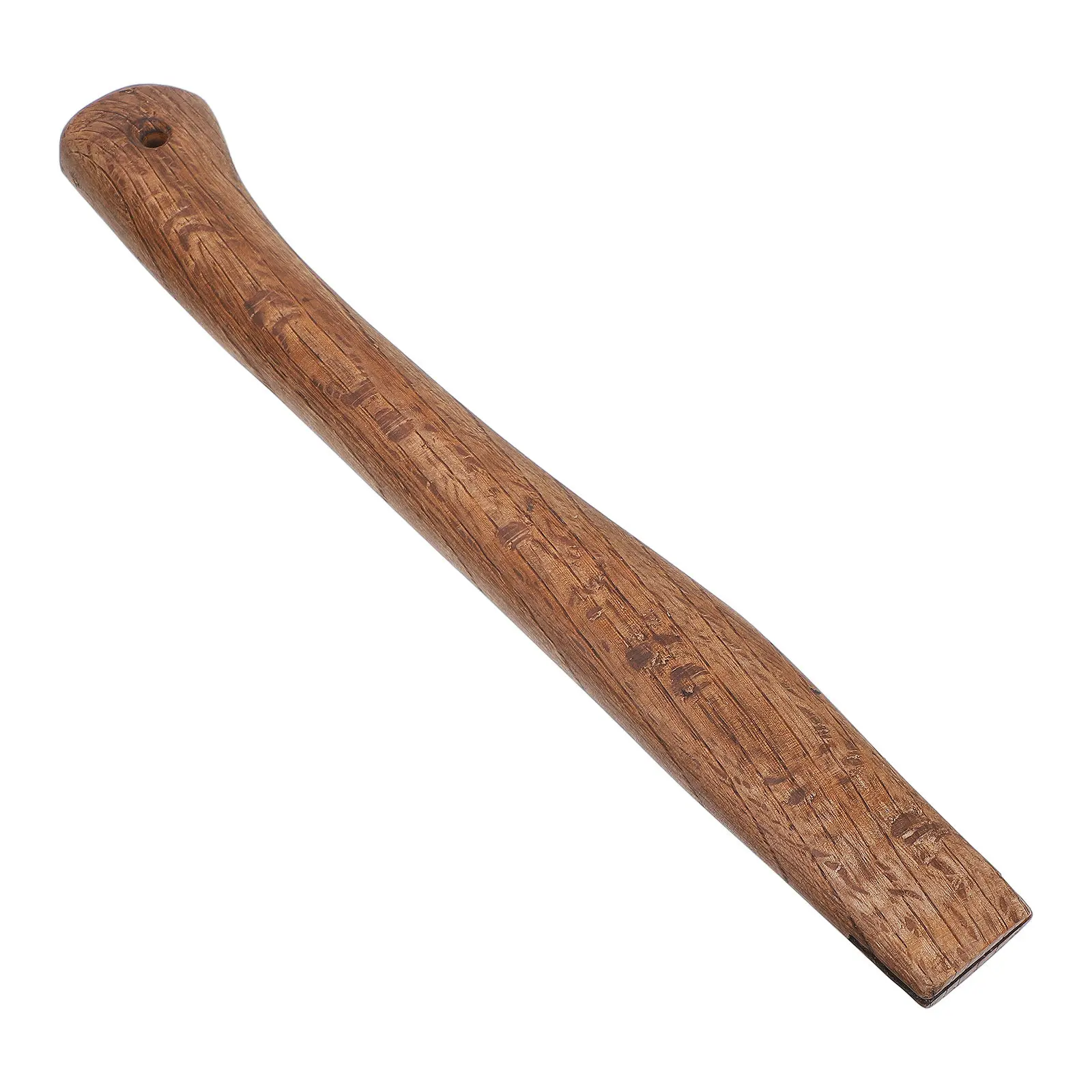 27Cm American Axe Handle Replacement Carbonized Qiangang Wood Tiger Head Grip Wooden Hatchet Handle Replacement for Camp Axe