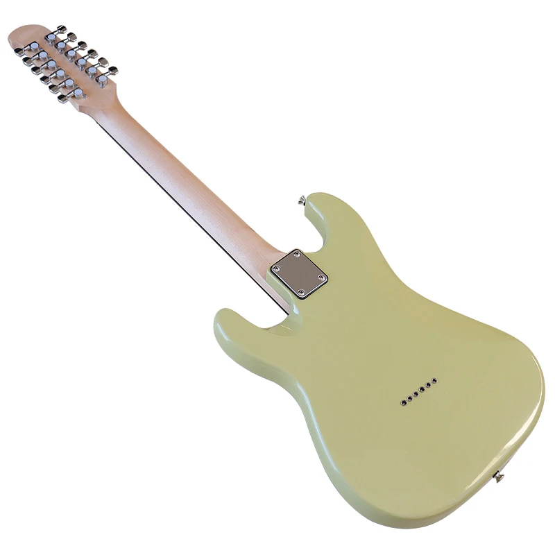 12 Strings Electric Guitar 39 Inch High Glossy Guitarra Solid Okoume Wood 12 String Guitar Fast Deliver